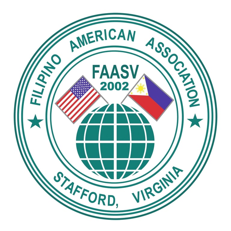 Filipino Organizations in Virginia - Filipino American Association of Stafford Virginia